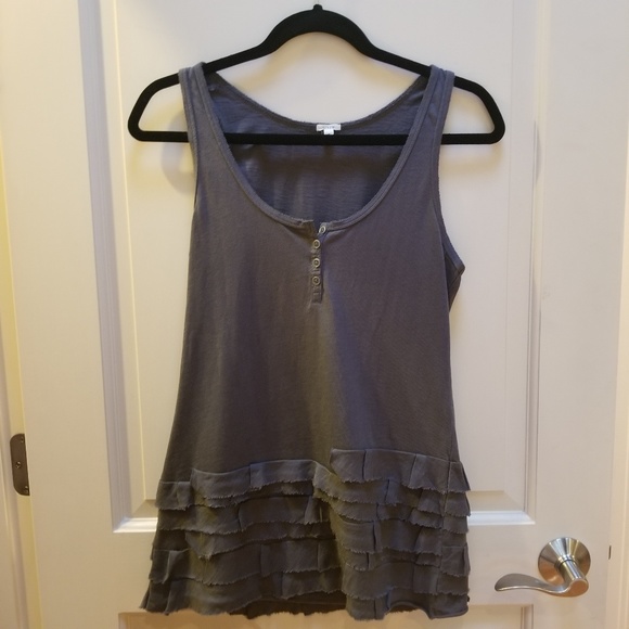 Boho chic JCrew tank top - Picture 2 of 6